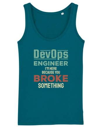 DevOps engineer - I am here because you broke something Ocean Depth