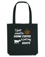 COFFEE GOAT Sacoșă textilă