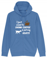 COFFEE GOAT Hanorac cu fermoar Unisex Connector