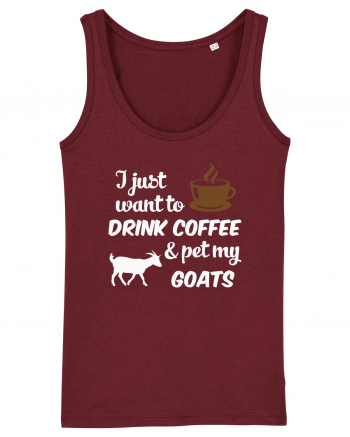 COFFEE GOAT Burgundy