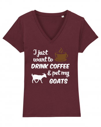 COFFEE GOAT Burgundy