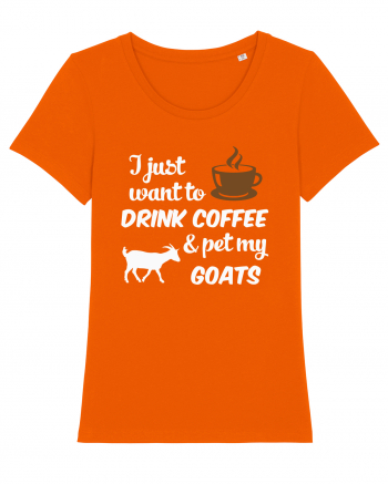 COFFEE GOAT Bright Orange