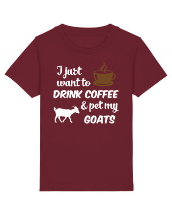 COFFEE GOAT Burgundy