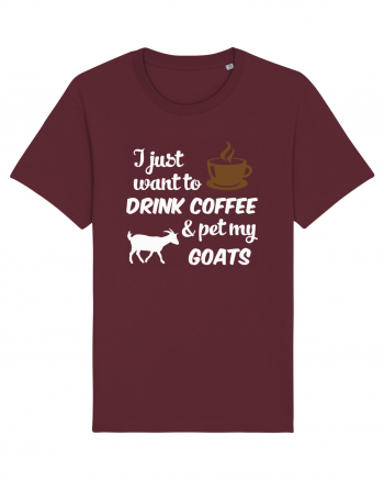 COFFEE GOAT Burgundy