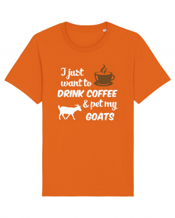 COFFEE GOAT Bright Orange