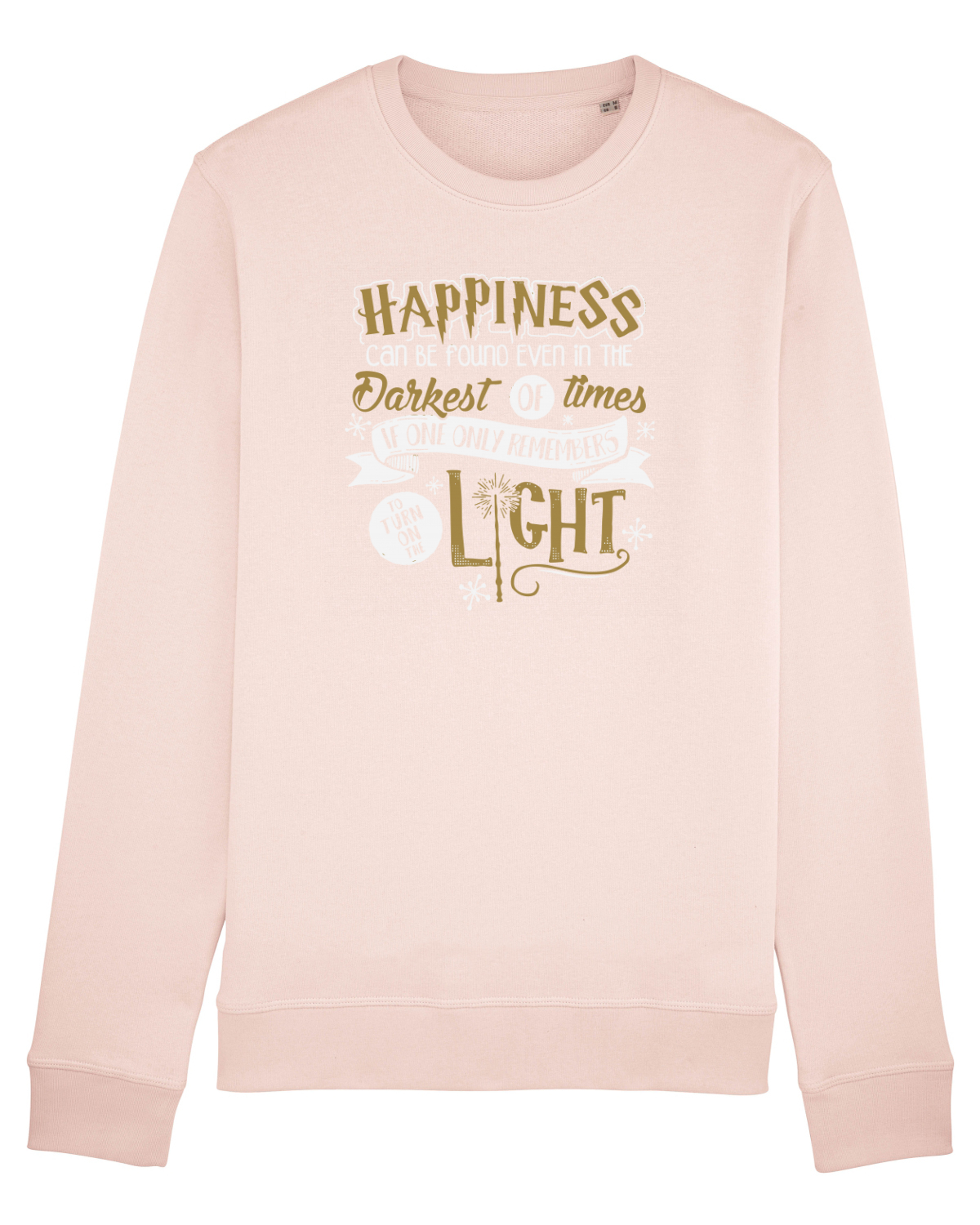 Bluză mânecă lungă Unisex Rise Candy Pink