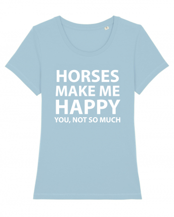 HORSES Sky Blue