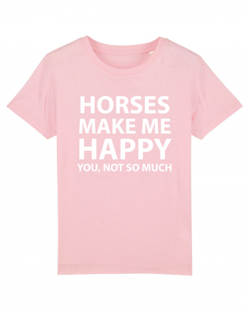 HORSES Cotton Pink