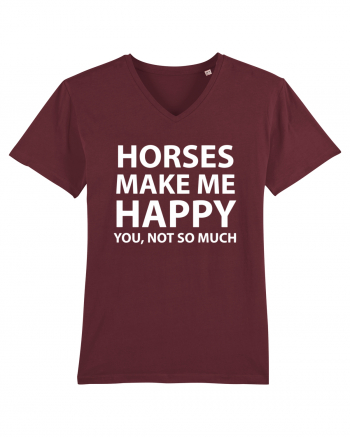 HORSES Burgundy