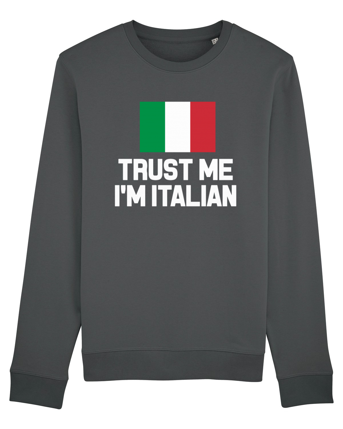 Bluză mânecă lungă Unisex Rise Anthracite