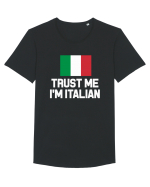 ITALIAN Tricou mânecă scurtă guler larg Bărbat Skater