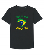 JIU JITSU Tricou mânecă scurtă guler larg Bărbat Skater