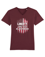 LIBERTY Tricou mânecă scurtă guler V Bărbat Presenter