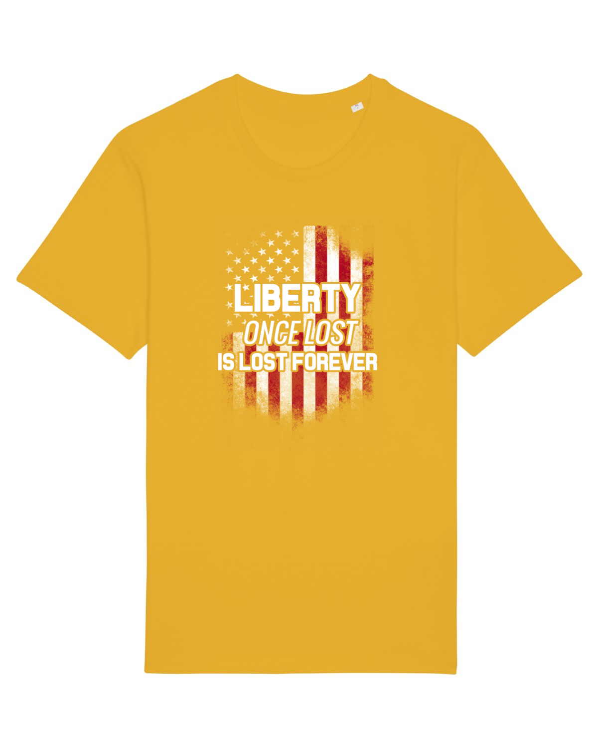 Tricou mânecă scurtă Unisex Rocker Spectra Yellow