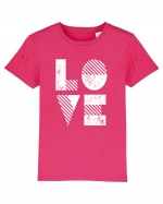 LOVE Tricou mânecă scurtă  Copii Mini Creator