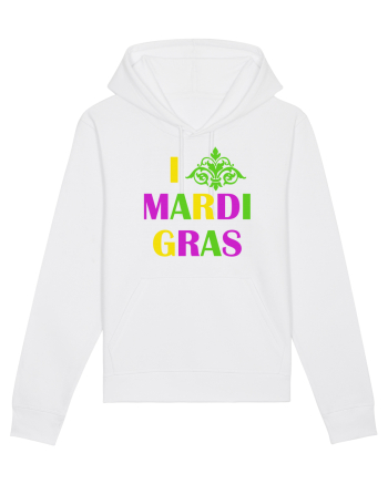 MARDI GRAS White