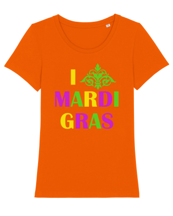 MARDI GRAS Bright Orange