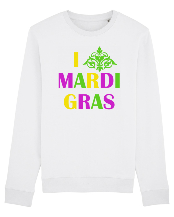MARDI GRAS White