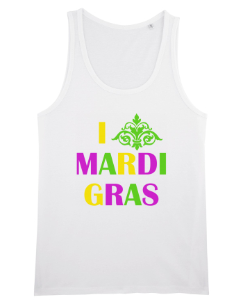 MARDI GRAS White