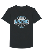 MEMPHIS Tricou mânecă scurtă guler larg Bărbat Skater
