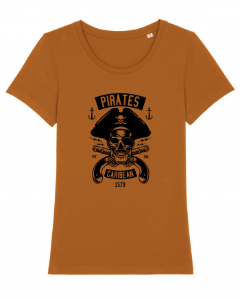 Pirates Black Skull Roasted Orange