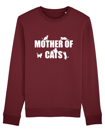 MOTHER OF CATS Burgundy