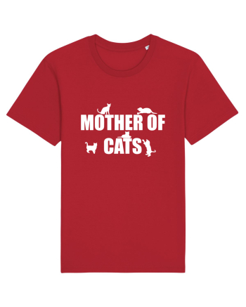 MOTHER OF CATS Red