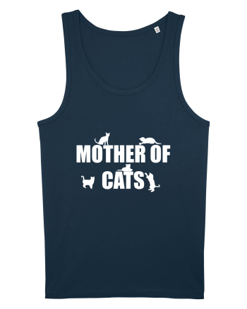 MOTHER OF CATS Navy