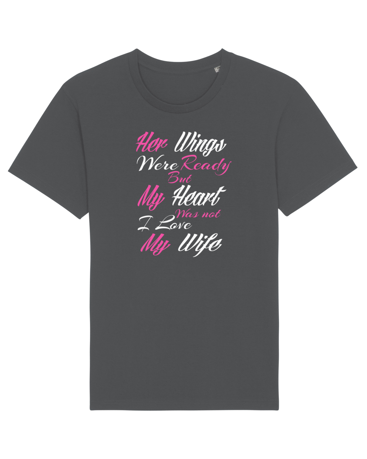 Tricou mânecă scurtă Unisex Rocker Anthracite