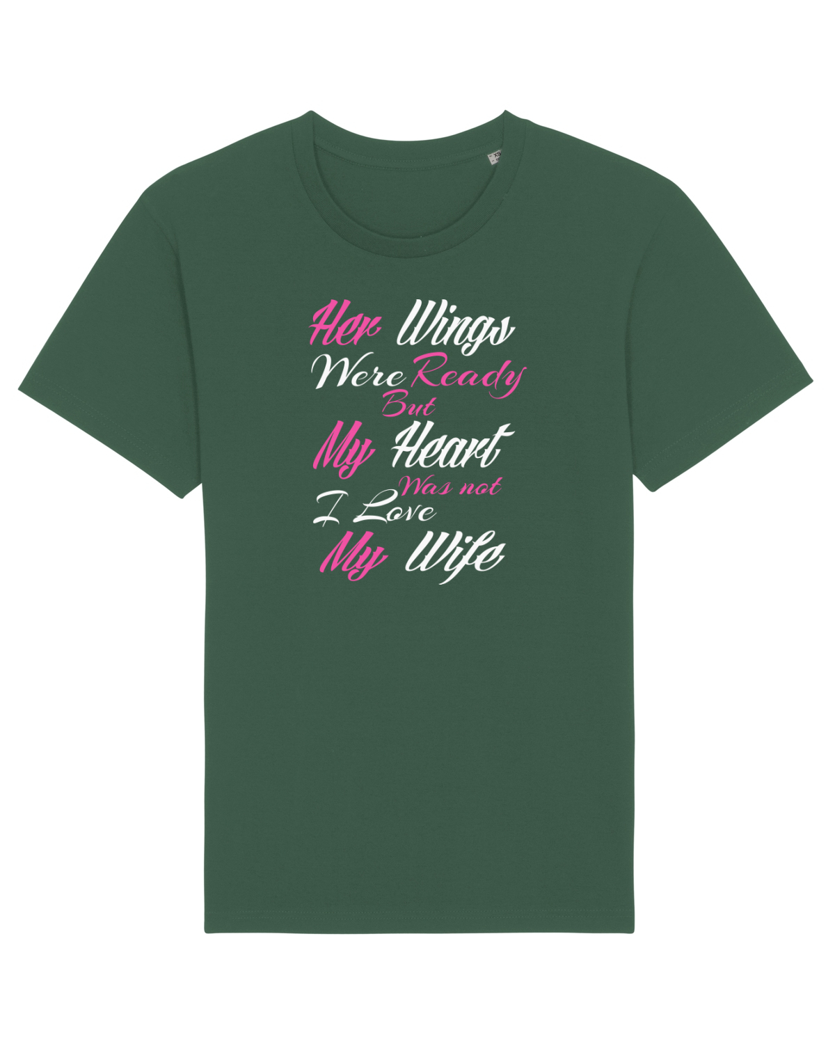 Tricou mânecă scurtă Unisex Rocker Bottle Green