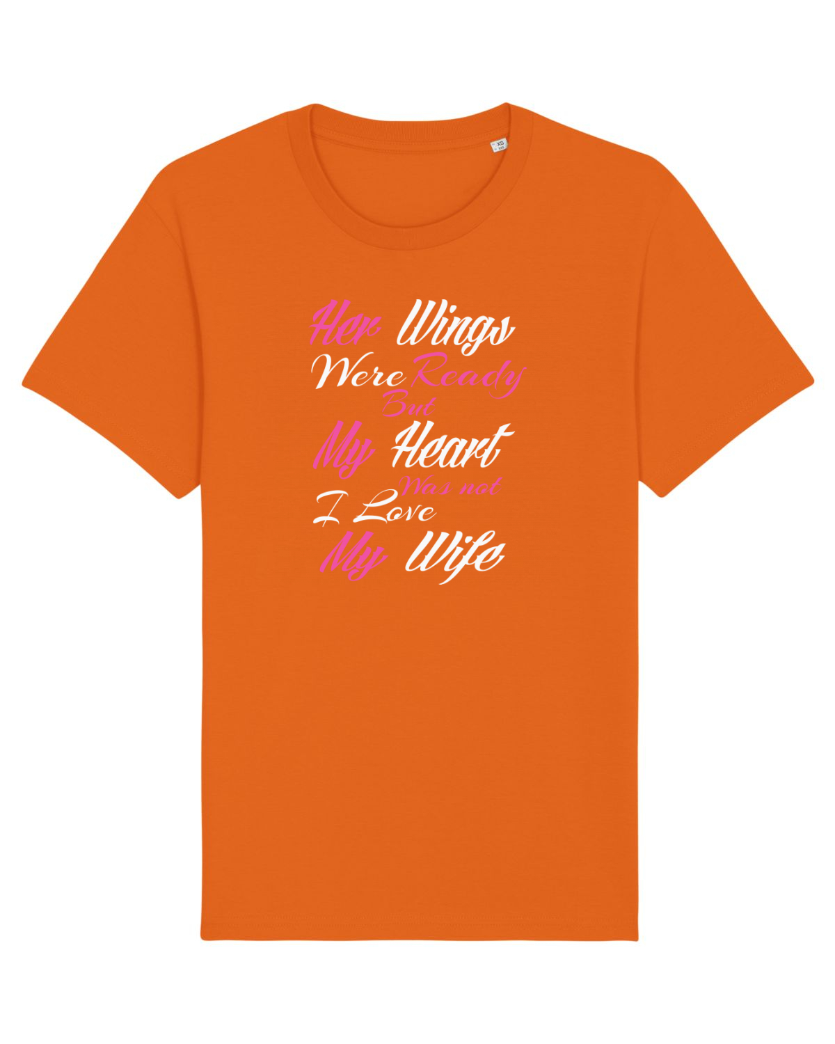 Tricou mânecă scurtă Unisex Rocker Bright Orange