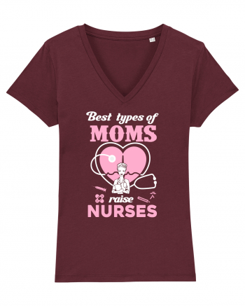 MOM NURSE Burgundy