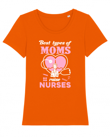 MOM NURSE Bright Orange