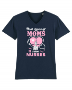 MOM NURSE Tricou mânecă scurtă guler V Bărbat Presenter