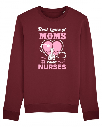 MOM NURSE Burgundy