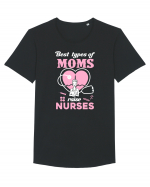 MOM NURSE Tricou mânecă scurtă guler larg Bărbat Skater