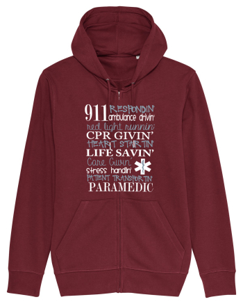 PARAMEDIC Burgundy