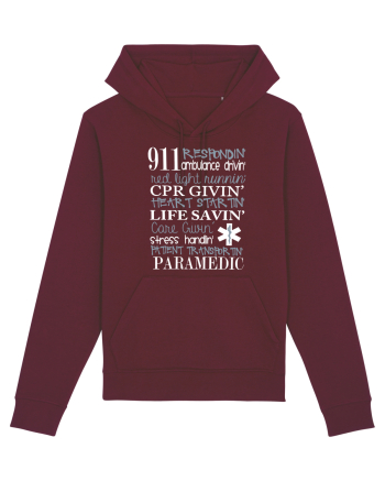 PARAMEDIC Burgundy