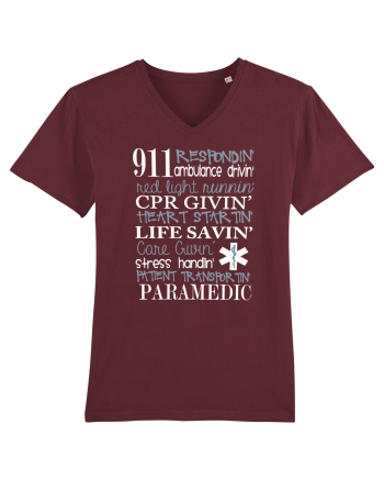 PARAMEDIC Burgundy