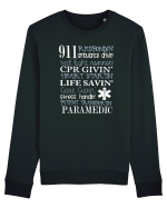 PARAMEDIC Bluză mânecă lungă Unisex Rise