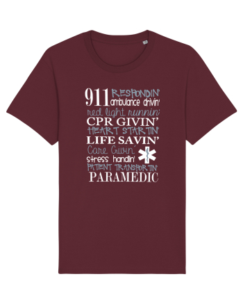 PARAMEDIC Burgundy