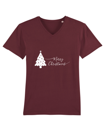 Merry Christmas #3 Burgundy