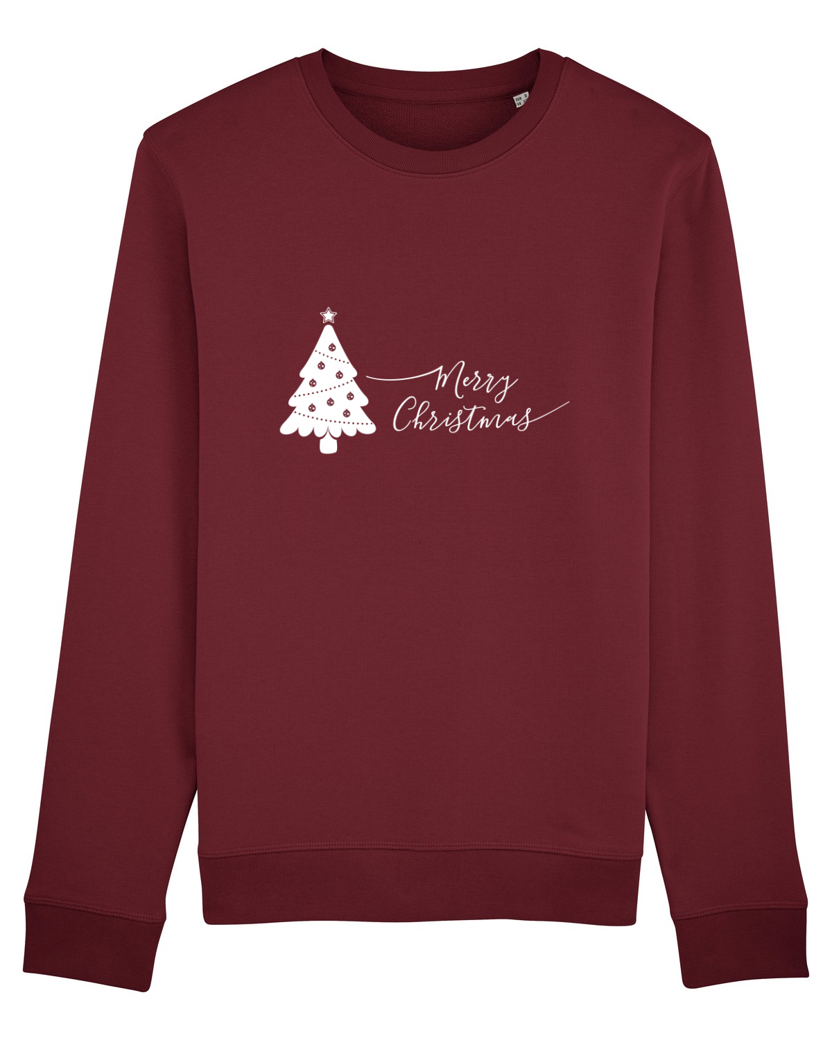 Bluză mânecă lungă Unisex Rise Burgundy