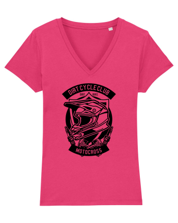 Dirt Bike Motocross Black Raspberry