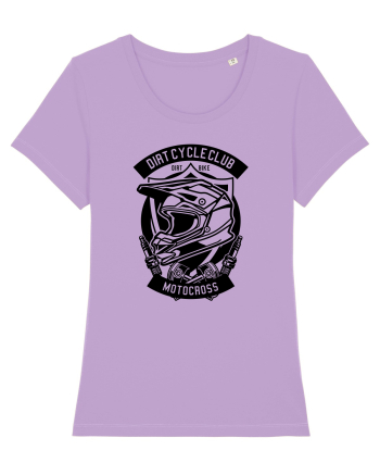 Dirt Bike Motocross Black Lavender Dawn