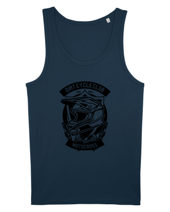 Dirt Bike Motocross Black Navy