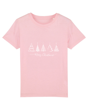 Merry Christmas #4 Cotton Pink