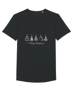 Merry Christmas #4 Tricou mânecă scurtă guler larg Bărbat Skater