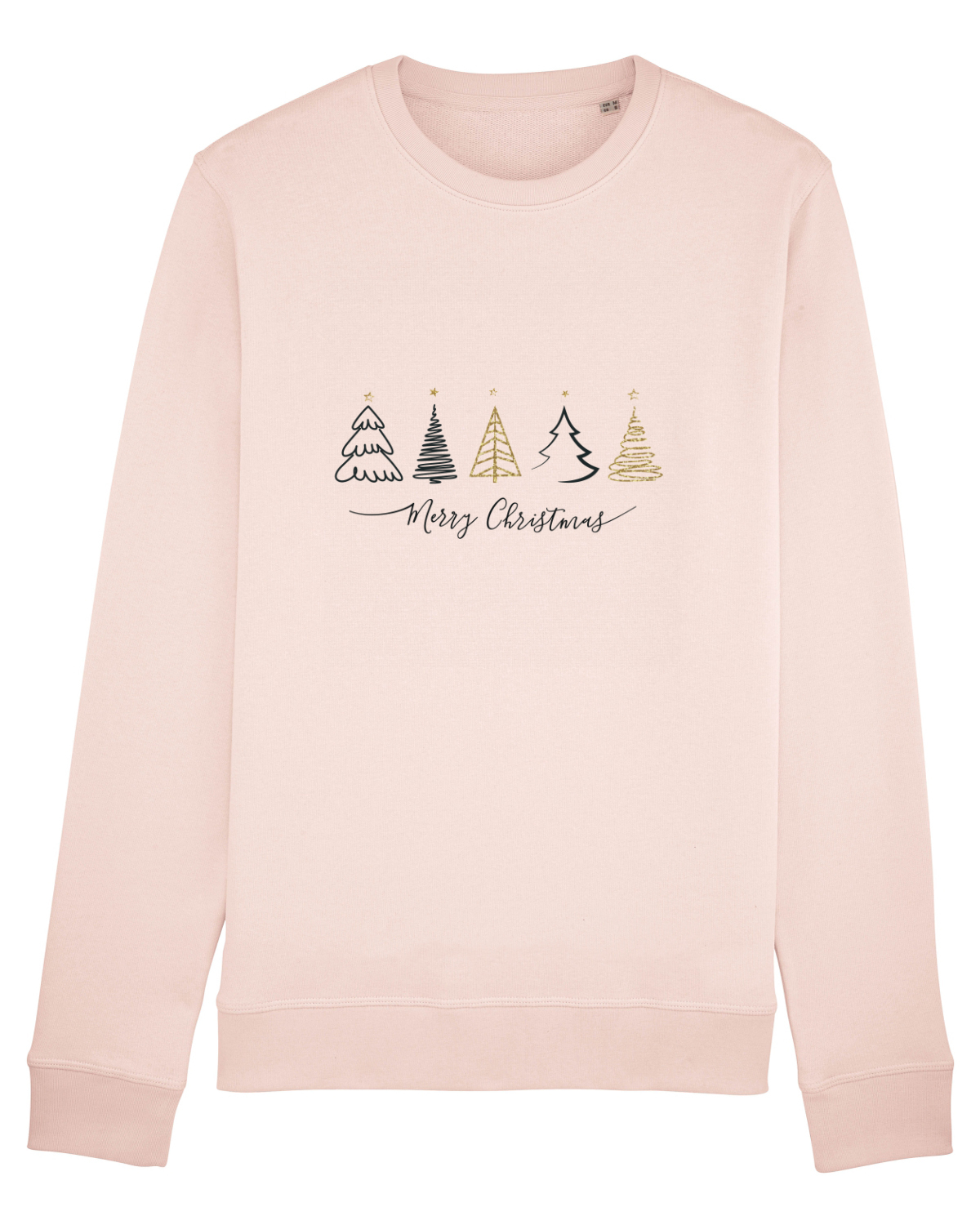 Bluză mânecă lungă Unisex Rise Candy Pink