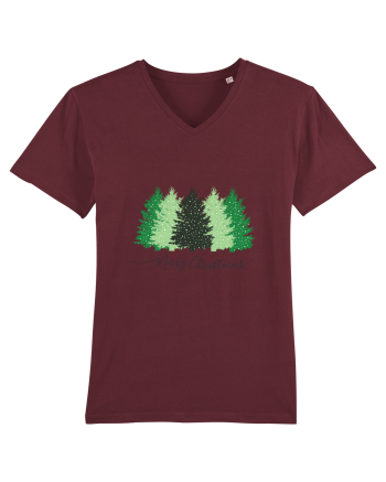 Merry Christmas #7 Burgundy